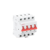 Protección Térmica/ Interruptor 4P, 25A,  Corriente Directa  1000 Vcc para Aplicación Fotovoltaica Montaje Riel DIN