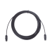 Cable Toslink de Fibra Óptica de 4.6m | Ideal para Mandar Audio Digital para Sistemas de Alta Calida | Compatible con Amplificadores VSSL