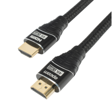 Cable HDMI de 3 Metros (9.84 Pies) | Alta Definición | Longitud | Versión 2.0 | Alta Velocidad 18Gbps | 4K@60Hz | Conectores Chapados en Oro | Tipo Redondo