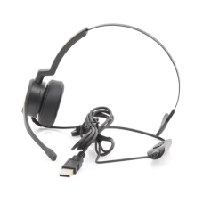 Audífonos USB de Diadema MONO con Audio HD / Micrófono con Cancelación de Ruido / Calidad para uso en Oficina Audífonos USB de Diadema MONO con Audio HD / Micrófono con Cancelación de Ruido / Calidad para uso en Oficina