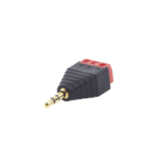 Conector de audio de 3.5mm macho a terminal de tornillo de 3 pines