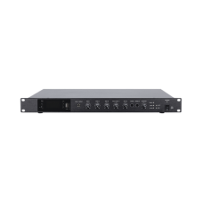 Amplificador de Audio | 1 canal | 350 W | Sistema 100V y Baja Impedancia | 4 Entradas de Micrófono Balanceadas | Bluetooth | USB | SD | FM | Montaje en Rack Amplificador de Audio | 1 canal | 350 W | Sistema 100V y Baja Impedancia | 4 Entradas de Micrófono Balanceadas | Bluetooth | USB | SD | FM | Montaje en Rack