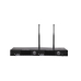 Kit de Microfonía inalámbrico | 2 Micrófonos de Lavalier | Receptor UHF | Pantalla LCD | 200 Canales | Gran cobertura