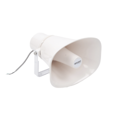 Altavoz para Exterior | Tipo Trompeta | 15-30W | 70/100V | IP66 | Material ABS | Bracket de Metal Altavoz para Exterior | Tipo Trompeta | 15-30W | 70/100V | IP66 | Material ABS | Bracket de Metal