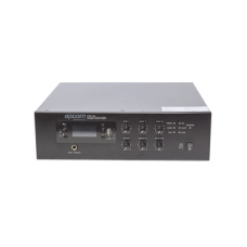 Mini Amplificador de Audio Mezclador | 120W RMS | Sistema 70/100V | MP3 | Tuner | Bluetooth | Musica ambiental y Voceo Mini Amplificador de Audio Mezclador | 120W RMS | Sistema 70/100V | MP3 | Tuner | Bluetooth | Musica ambiental y Voceo