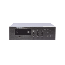 Mini Amplificador de Audio Mezclador | 240W RMS | Sistema 70/100V | MP3 | Tuner | Bluetooth | Musica ambiental y Voceo Mini Amplificador de Audio Mezclador | 240W RMS | Sistema 70/100V | MP3 | Tuner | Bluetooth | Musica ambiental y Voceo