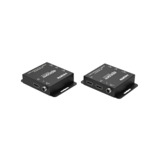 Kit Extensor HDMI | 4K30 hasta 100m | Cat6 | Transmisión sin Compresión | Soporta PoC Bidireccional | EDID y Audio 5.1CH