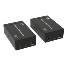 Extensor USB-C 4K60 sobre fibra única hasta 10 km