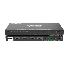 Multivisor HDMI 4x1 | 4K@30Hz | Vista Cuádruple | Cambio Automático/Manual | Control IR