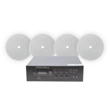 KIT de Amplificador de 120W para Escritorio | 4 Altavoces 6 KIT de Amplificador de 120W para Escritorio | 4 Altavoces 6