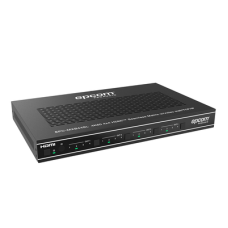 Matriz HDMI 4×4 | Video Wall | Seamless Switch | 10 Modos de Visualización |  4K@60Hz 4:4:4 | HDMI 2.0b y HDCP 2.2 | Control vía Web, IR, RS-232 y TCP/IP