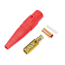 Conector Camlock Macho / 400 Amperes / 600V AC / Sección Cable 50-95 mm² / Compresión por Abrazadera / Plástico Ingeniería / Varios Colores Conector Camlock Macho / 400 Amperes / 600V AC / Sección Cable 50-95 mm² / Compresión por Abrazadera / Plástico Ingeniería / Varios Colores