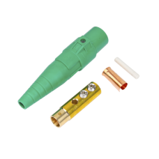 Conector camlock 400 AMPERES HEMBRA COLOR VERDE Conector camlock 400 AMPERES HEMBRA COLOR VERDE