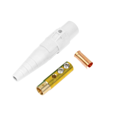 Conector camlock 400 AMPERES HEMBRA COLOR BLANCO Conector camlock 400 AMPERES HEMBRA COLOR BLANCO