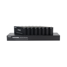 Splitter mas Extensor de Video | 1x8 | ProAV | HDBaseT™ | 120m en 4K@60Hz | 150m en 1080p@60Hz | Cat6/6a/7 | Gestión Avanzada EDID | Control IR y RS232 | PoC | Salida de Audio