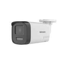 [Audio Bidireccional + Dual Light + ColorVu] Bala TURBOHD 4K (8 Megapixel) / Lente 2.8 mm / 40 mts IR EXIR + 40 mts Luz Blanca / Micrófono y Bocina Integrado / Exterior IP67 / Metal / dWDR