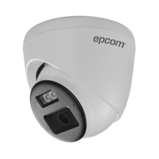 [Audio Bidireccional + Dual Light + ColorVu] Bala TURBOHD 4K (8 Megapixel) / Lente 2.8 mm / 30 mts IR EXIR + 20 mts Luz Blanca / Micrófono y Bocina Integrado / Exterior IP67 / Metal / dWDR