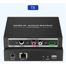 Transmisor Extensor Matriz de Audio IP TT-MOIP-A | HDMI sobre IP | Conexión Uno a Uno, Uno a Muchos y Muchos a Muchos | Distancia 120m Cat6/6A/7 | Múltiples Interfaces de Audio | Protección ESD y Rayos Transmisor Extensor Matriz de Audio IP TT-MOIP-A | HDMI sobre IP | Conexión Uno a Uno, Uno a Muchos y Muchos a Muchos | Distancia 120m Cat6/6A/7 | Múltiples Interfaces de Audio | Protección ESD y Rayos