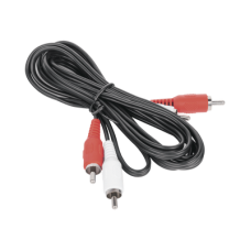 Cable RCA Macho a Macho de 2 Metros de Longitud / Aplicaciones de Audio y Video Optimizado para HD