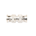 Adaptador tipo barril para 75 Ohm, de conector BNC macho a BNC macho, Níquel/ Oro/ Teflón.