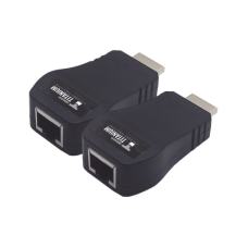 Kit Extensor 25m convertidor Señal HDMI a UTP (Cat5e/Cat 6) / Calidad PREMIUM Kit Extensor 25m convertidor Señal HDMI a UTP (Cat5e/Cat 6) / Calidad PREMIUM