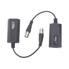 Kit EXTENSOR IP por cable CABLE COAXIAL para distancias de HASTA 200 m / REUTILIZA EL CABLEADO EXISTENTE PARA CONECTAR CÁMARAS IP / No Requiere Energía / Transmisión en Tiempo Real / Protección Contra Sobretensiones Incorporada