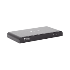 Divisor (Splitter) HDMI 4K de 1 Entrada a 4 Salidas (Simultaneas) / Soporta 4K×2K / Soporta hasta 4 equipos con conexión en Cascada / HDMI 3D  / HDR / HDMI 1.4 /  HDCP 1.4  / Audio PCM / Longitud del cable de entrada ≤30m y salida ≤25m.