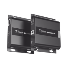 Kit Extensor HDMI para distancias de 120 metros / Resolución 4K @ 30Hz / Cat 6 / Soporta conexión Uno a Uno y Uno a Muchos / Soporta hasta 253 Rx / Baja Latencia / Uso 24/7 / Soporta HDbitT / Compatible con Switch Gigabit Kit Extensor HDMI para distancias de 120 metros / Resolución 4K @ 30Hz / Cat 6 / Soporta conexión Uno a Uno y Uno a Muchos / Soporta hasta 253 Rx / Baja Latencia / Uso 24/7 / Soporta HDbitT / Compatible con Switch Gigabit