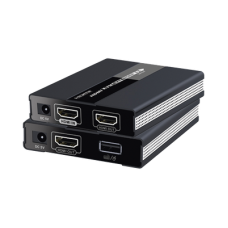 Kit extensor KVM ( Teclado, video, Mouse ) HDMI 1080P @ 60 Hz, 60 metros con cable CAT5e/6 