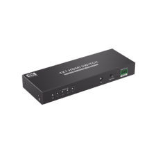 Switch Conmutador  HDMI 4X1 | 4 Entradas 1 Salida | Velocidad de trasmisión 48 Gbps | Resolución 8K | Salida de audio | HDCP 2.3