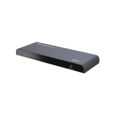 Switch Conmutador HDMI de 5 entradas a 1 salida / 4K @ 60Hz / HDMI 2.0 / HDCP 2.0 / HDMI 3D / Soporta audio estándar, DSD (Direct Stream Digital) y HD (HBR) / Diferentes modos de conmutación, Manual, Control Remoto y RS232.