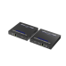 KIT EXTENSOR HDMI 4K@60HZ sobre IP GIGABIT | IPCOLOR | 100m en Conexión Uno a Uno |  Salida Loop | IR Bi-Direccional | RS232 | ARC | CERO LATENCIA | Soporta conexión Uno a Muchos/Switch en Cascada