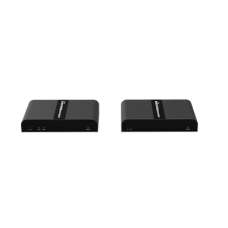 Kit extensor KVM (HDMI y USB 2.0) hasta 100 metros | Resolución 4K @ 30 Hz | Cat 6/6A/7 | CERO LATENCIA | Salida Loop | Soporta Switch Gigabit para control KVM múltiple | Soporta hasta 253 