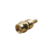 Conector SMC Macho de Anillo Plegable para cables RG-58/U LMR-195, RG-142/U.