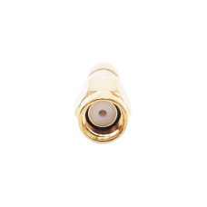 Conector SMA Macho Inverso de Anillo Plegable para Cables RG-8/X, LMR-240, 9258, Oro/ Oro/ Teflón.â€‹