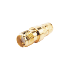  Conector SMA Hembra Inverso de Anillo Plegable para Cable RG-8/X, 9258, LMR-240, LMR-240UF,  LMR-LW240, Oro/Oro/Teflón.