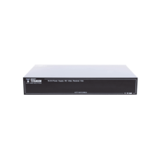 (SOLO RECEPTOR) TRANSCEPTOR ACTIVO DE 16 CANALES / VIDEO+PODER en un solo Cable UTP / 150 metros en 4K, 200 metros en 5 MP/ Envía 36 Vcc y Recibe 12 Vcc / TODO INCLUIDO PARA RACK / HD-TVI/CVI/AHD/CVBS / SIN RUIDO / INSTALACIÓN LIMPIA.