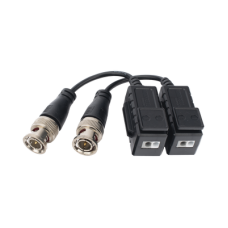 Kit de Transceptores (Baluns) con Terminal PUSH SUPERIOR, Resolución 4K , Cable flexible COAXIAL Blindado / COAXITRON / AUDIO POR COAXITRON / Menu OSD /Conector 100% COBRE / protección TVS, Calidad PREMIUM