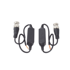 Kit de Transceptores (Baluns) para EXTERIOR TurboHD Hasta 4K HD-TVI / HD-CVI / AHD / CVBS / COAXITRON / AUDIO POR COAXITRON  / Menu OSD / CONECTORES 100% COBRE / Con Cable RF Blindado. Distancia de hasta 200 m en 4K. Calidad PREMIUM