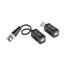 Kit de Transceptores (Baluns) con TERMINALES TIPO TORNILLO, Resolución 4K, Cable flexible COAXIAL Blindado  / COAXITRON / AUDIO POR COAXITRON / Menu OSD /Conector 100% COBRE / Calidad PREMIUM