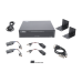Kit de TRANSCEPTOR ACTIVO DE 4 CANALES / VIDEO+PODER en un solo Cable UTP / 150 metros en 4K, 200 metros en 5 MP/ Envía 36 Vcc y Recibe 12 Vcc / TODO INCLUIDO PARA RACK / Compatible con cámaras HD-TVI/CVI/AHD/CVBS / INSTALACIÓN LIMPIA
