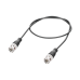 Cable Coaxial Armado con Conector BNC (Video) / Longitud de 0.6 Metros (1.97 Pies) / Optimizado para Cámaras 4K / Uso en Interior