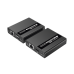 Kit extensor KVM (HDMI y USB) | 40m a 4k@30Hz  | 70m a 1080P@60Hz | Cat 6, 6a y 7 | CERO LATENCIA | HDR | Salida Loop | Salida de audio de 3.5mm |