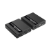 Kit extensor KVM (HDMI y USB) | 40m a 4k@30Hz  | 70m a 1080P@60Hz | Cat 6, 6a y 7 | CERO LATENCIA | HDR | Salida Loop | Salida de audio de 3.5mm |