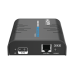 Receptor Compatible para Kits TT373KVM4.0 | Resolución 1080P @ 60 Hz | Soporta STP y UTP CAT6 | Control IR | Compatible con Switch Gigabit para control KVM múltiple.