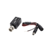 (TRANSCEPTOR) TRANSMISOR DE VIDEO ACTIVO DE LARGO ALCANCE /  400 Metros con RECEPTOR ACTIVO TT4501R / Resolución 2 MP / Compatible con cámaras HD-TVI/CVI/AHD/CVBS / Protección Interconstruida contra sobretensión.