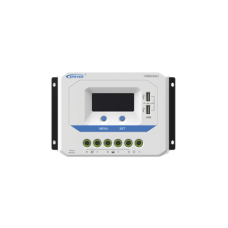 Controlador Solar de Carga PWM 12/24V 60 A, Salida USB, con Display
