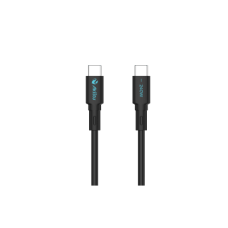 Cable de Carga USB-C a C / 1 Metro (3.28 Pies) / Tecnología GaN (Nitruro de Galio) / Fast-Charging / Potencia 240W / Velocidad Transferencia 480 Mbps / Material / Conector Aluminio Anodizado Cable de Carga USB-C a C / 1 Metro (3.28 Pies) / Tecnología GaN (Nitruro de Galio) / Fast-Charging / Potencia 240W / Velocidad Transferencia 480 Mbps / Material / Conector Aluminio Anodizado