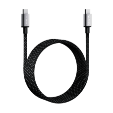 Cable de Carga USB-C a C 1.5 Metros (4.92 Pies) / Tecnología GaN (Nitruro de Galio / Fast-Charging / Potencia 60W / Velocidad Transferencia 480 Mbps / Material Nylon / Conector Aluminio Anodizado Cable de Carga USB-C a C 1.5 Metros (4.92 Pies) / Tecnología GaN (Nitruro de Galio / Fast-Charging / Potencia 60W / Velocidad Transferencia 480 Mbps / Material Nylon / Conector Aluminio Anodizado