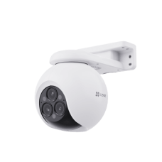 Cámara PT / Wi-Fi / Triple Lente / Panorámica 360° / Resolución 2k+ / Visión Nocturna a color  / IA Detección de Humanos y Vehiculos / Alarma con Sirena y Luz / IP67